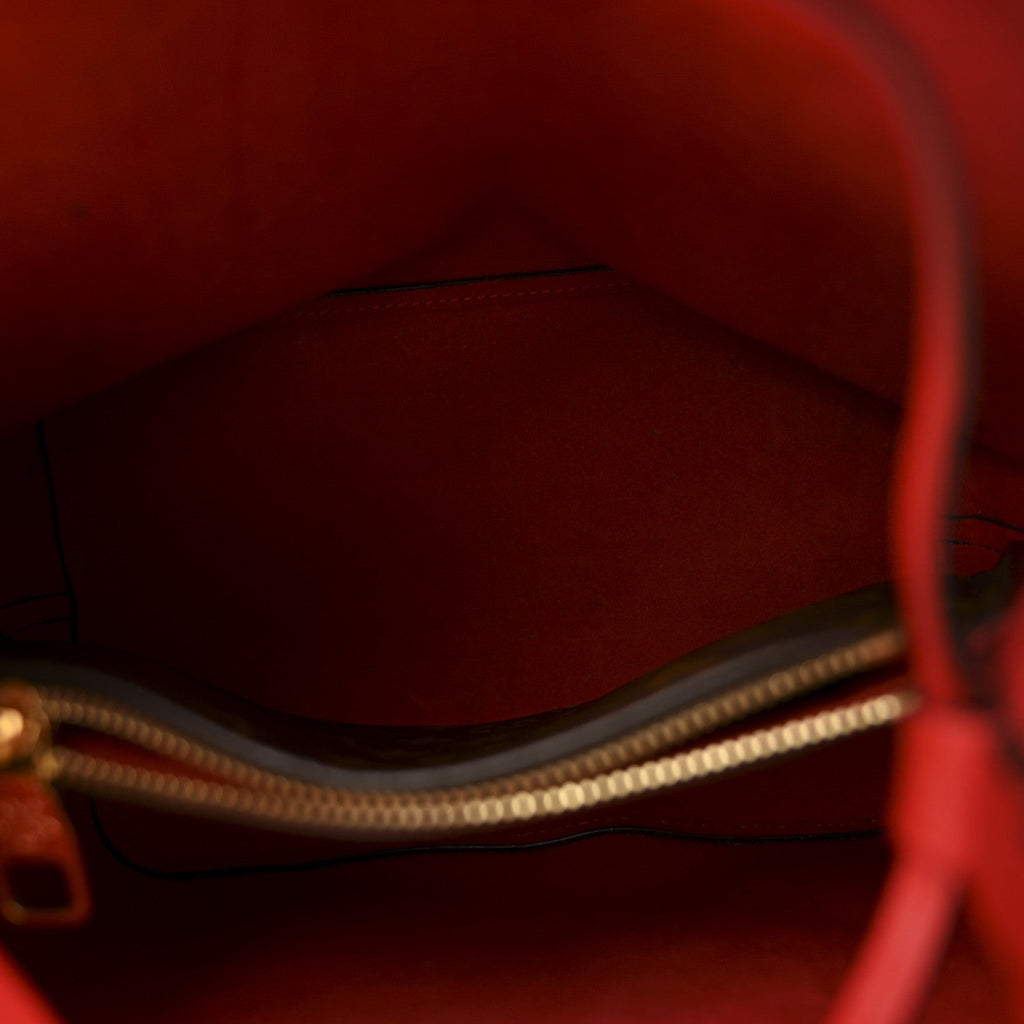 Monogram Braided Neonoe Coquelicot