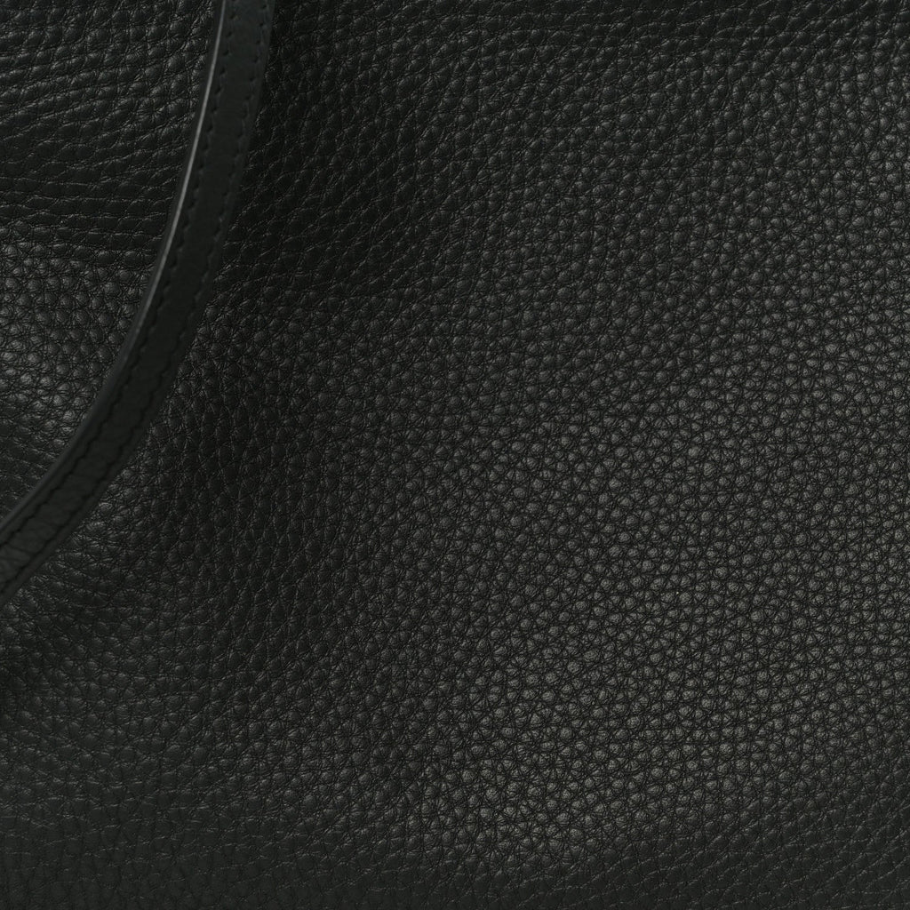 Grained Calfskin Nu Twin Bag Dark Pine