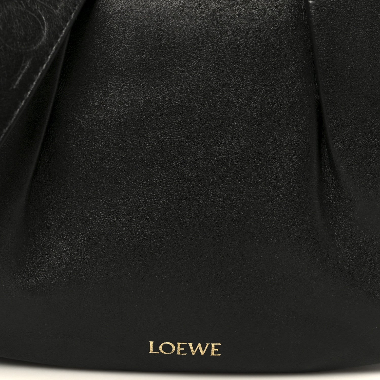 Shiny Nappa Calfskin Paseo Satchel Black