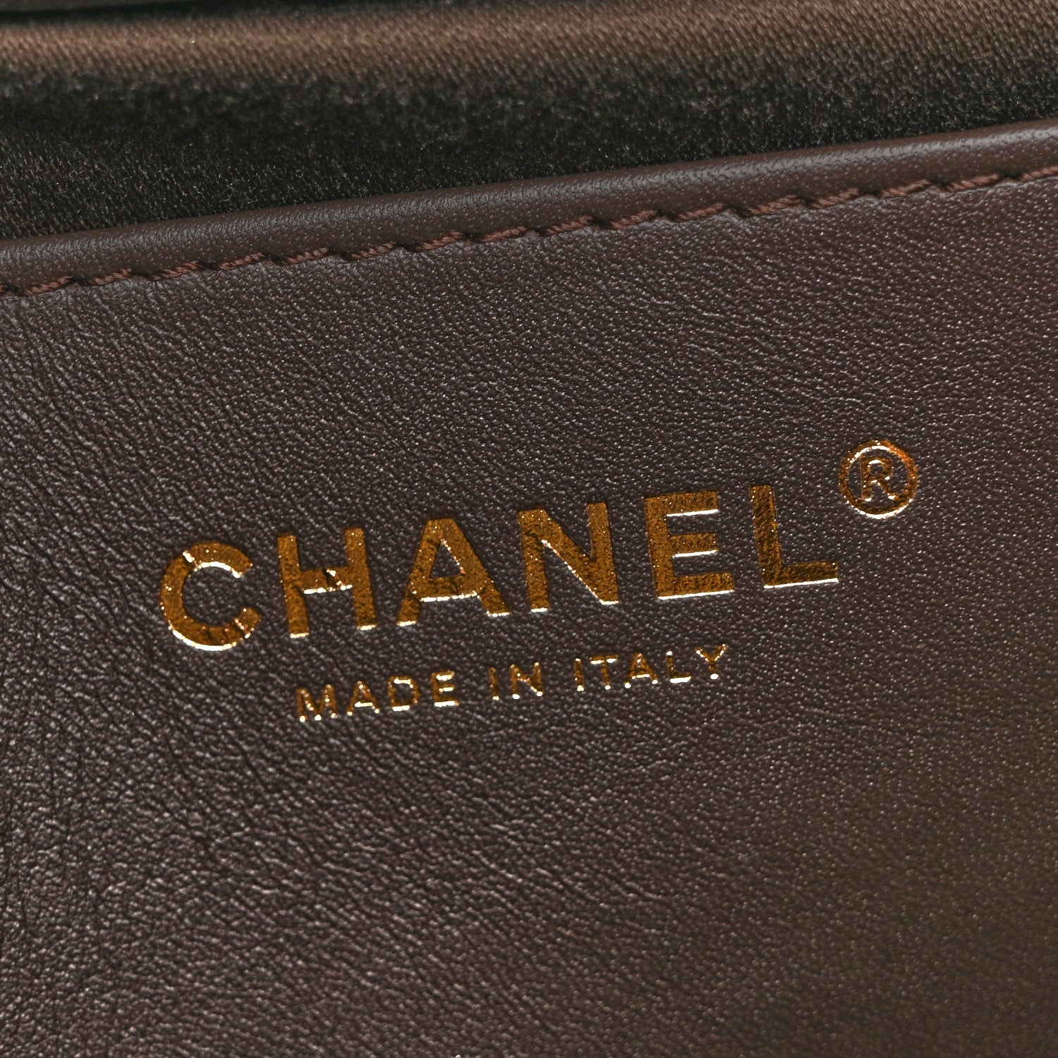 Suede Quilted Small Chanel 25 Handbag Dark Brown