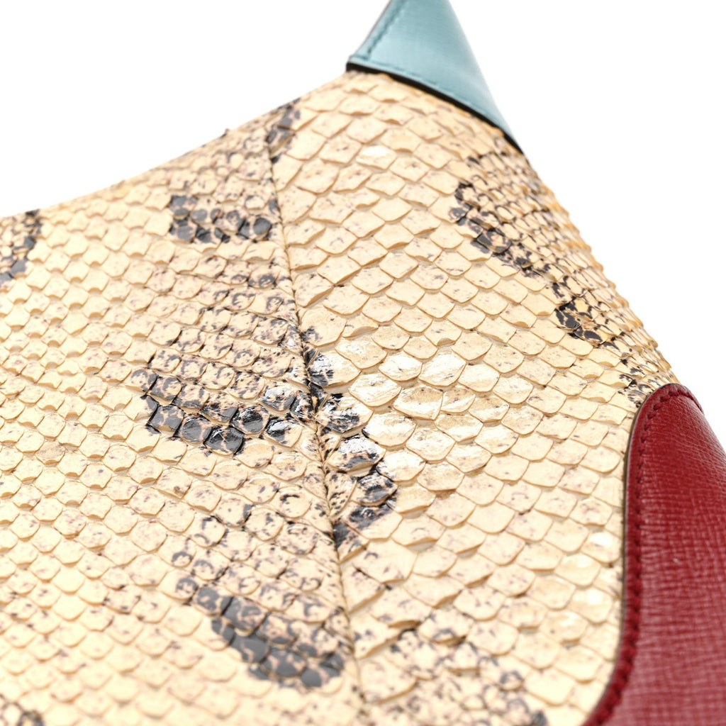 Snakeskin Calfskin Jackie 1961 Hobo Multicolor