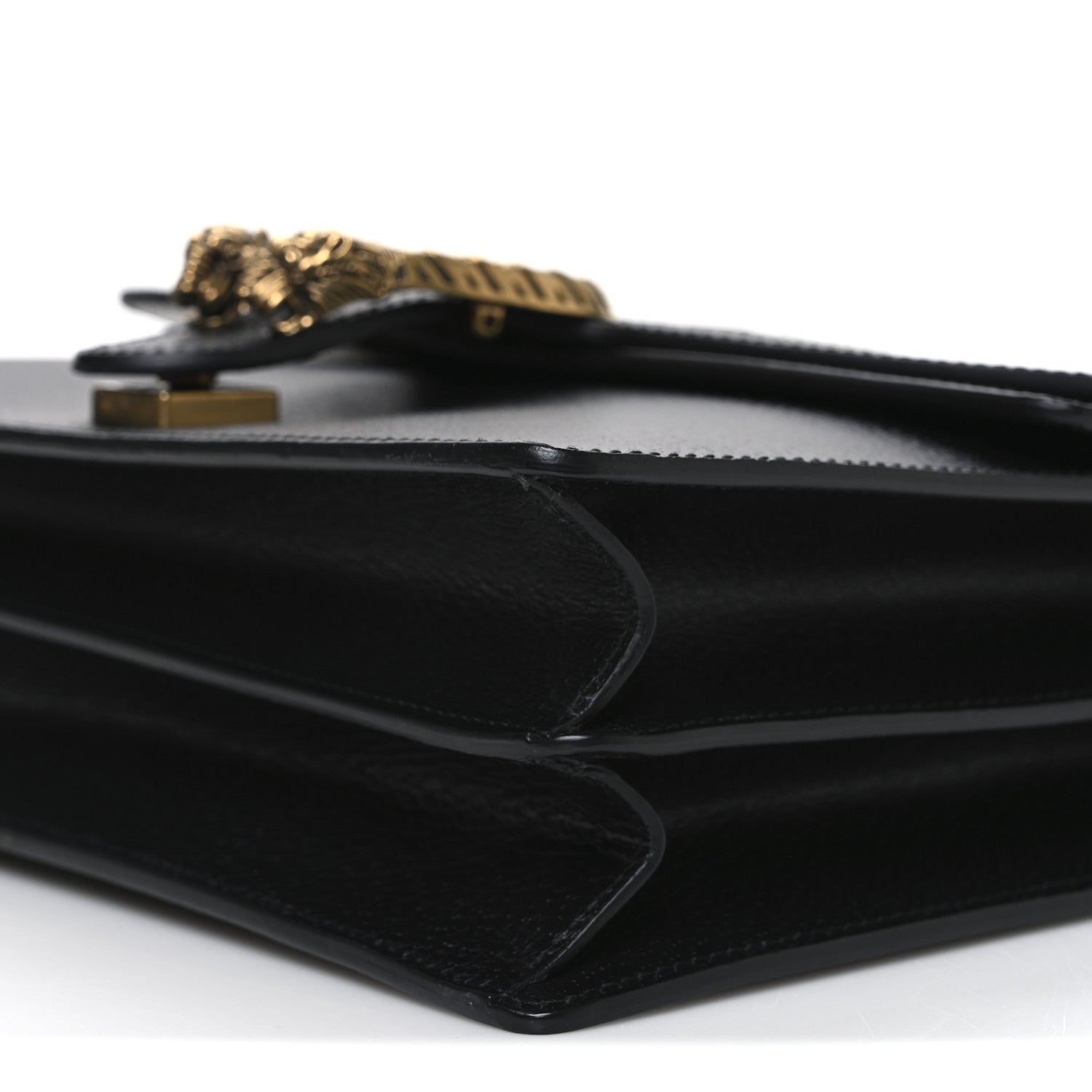 Calfskin Web Small Dionysus Shoulder Bag Black