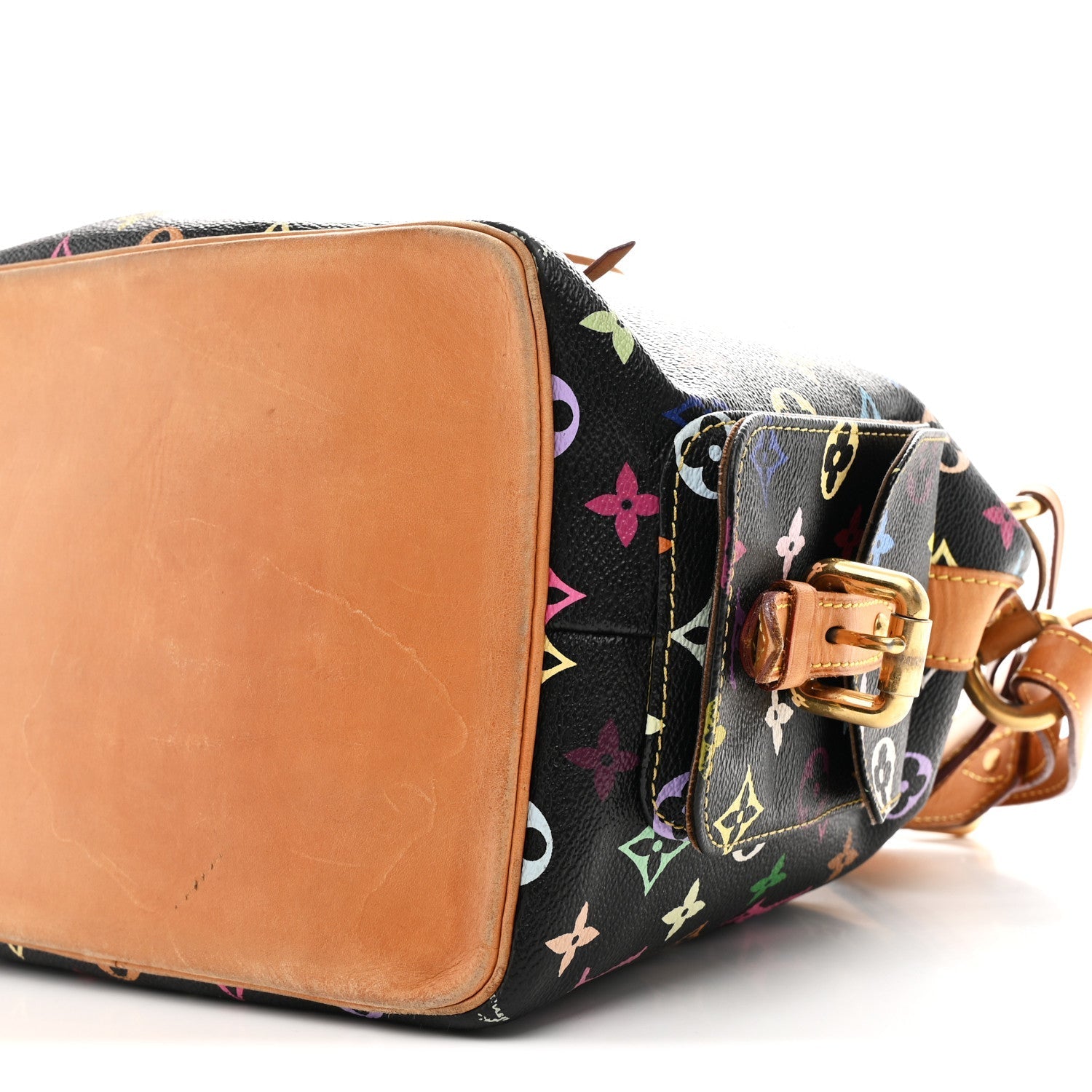 Monogram Multicolor Petit Noe Black
