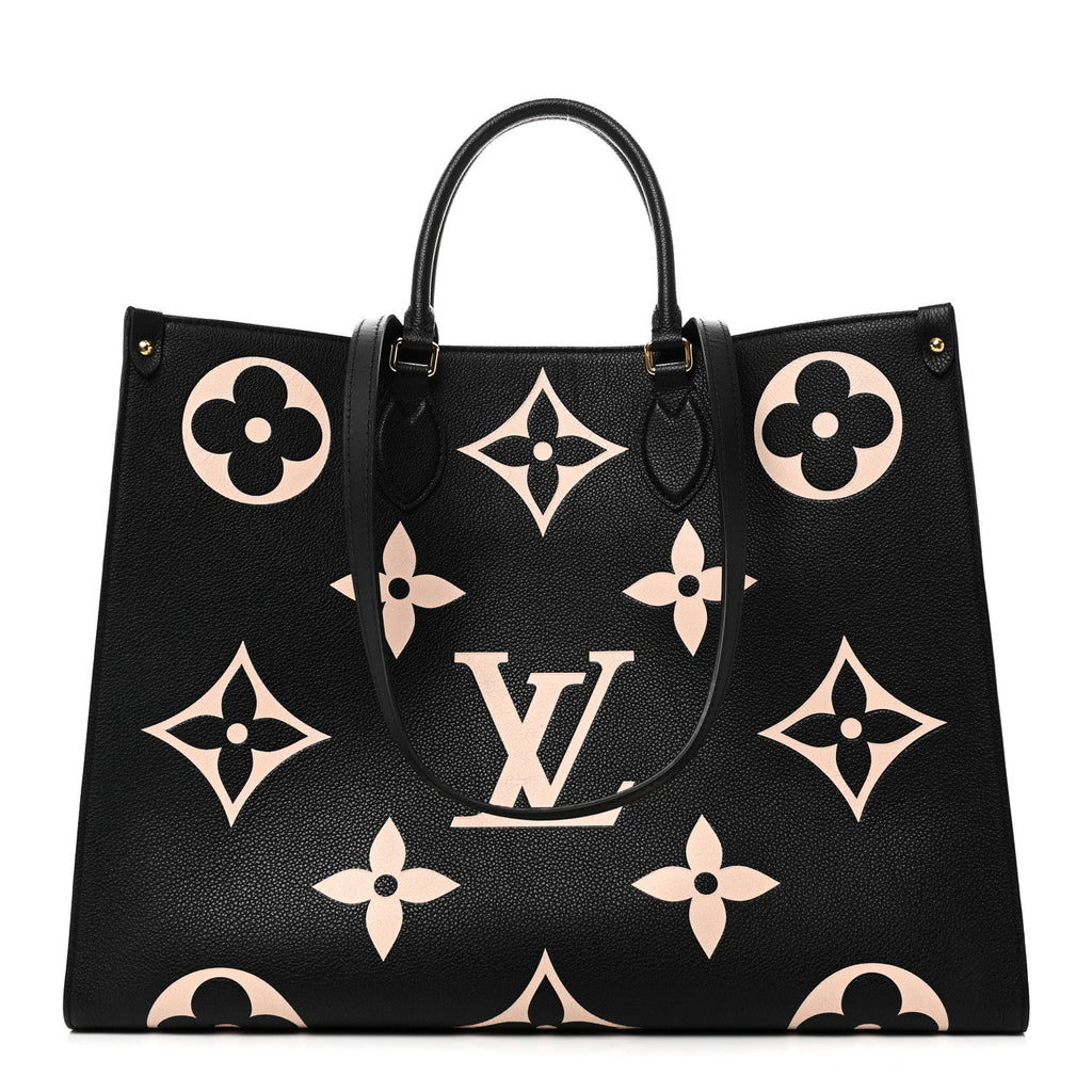 Empreinte Monogram Giant Onthego GM Black Beige