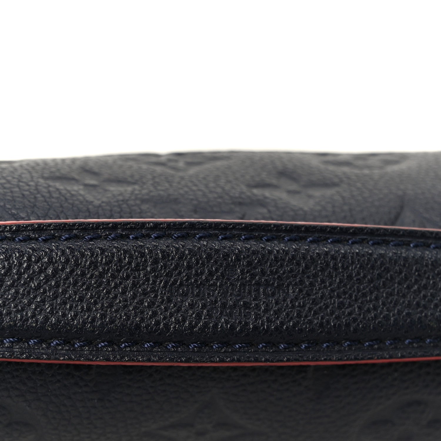 Empreinte Pochette Metis Marine Rouge