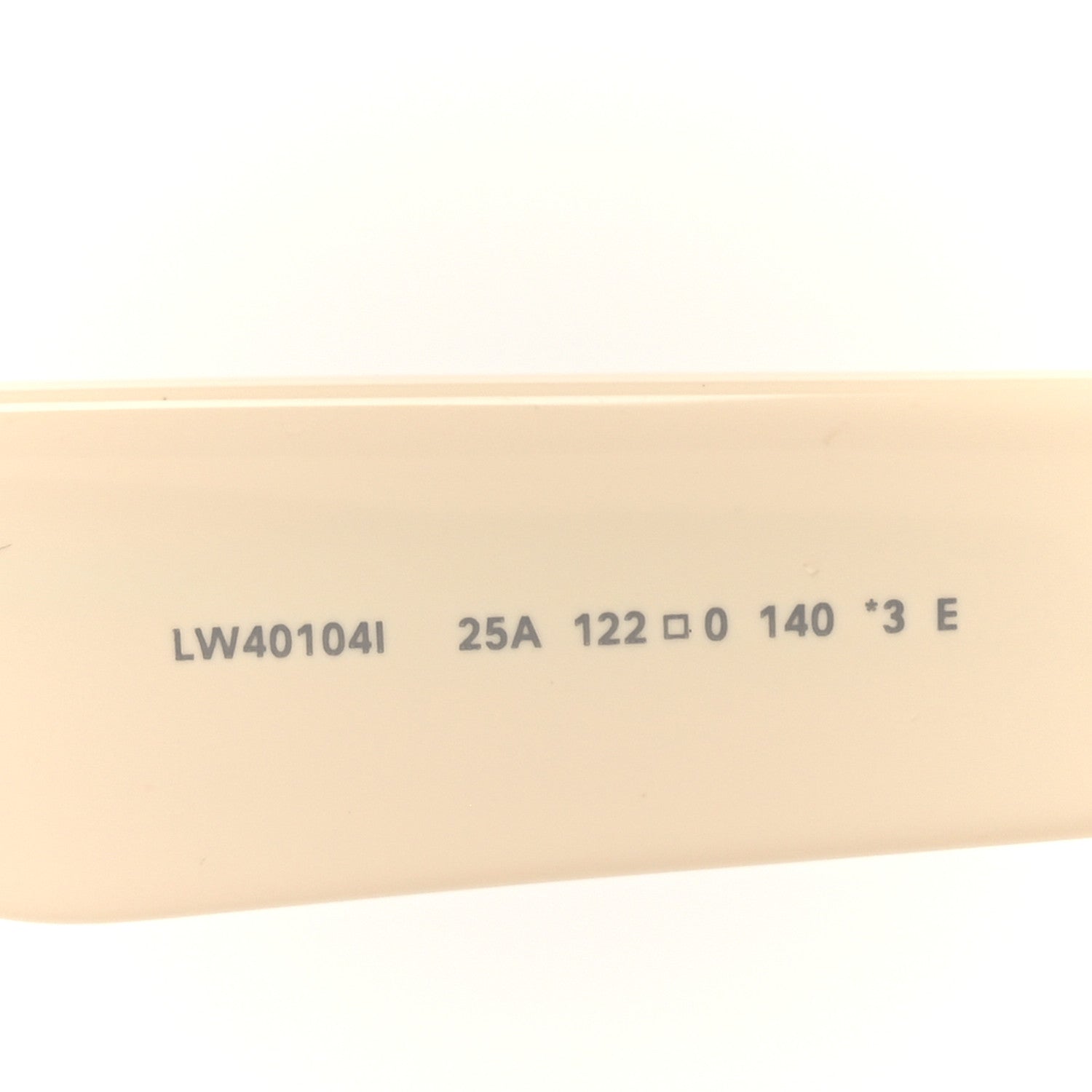 Acetate Anagram Shield Sunglasses LW40104I Beige