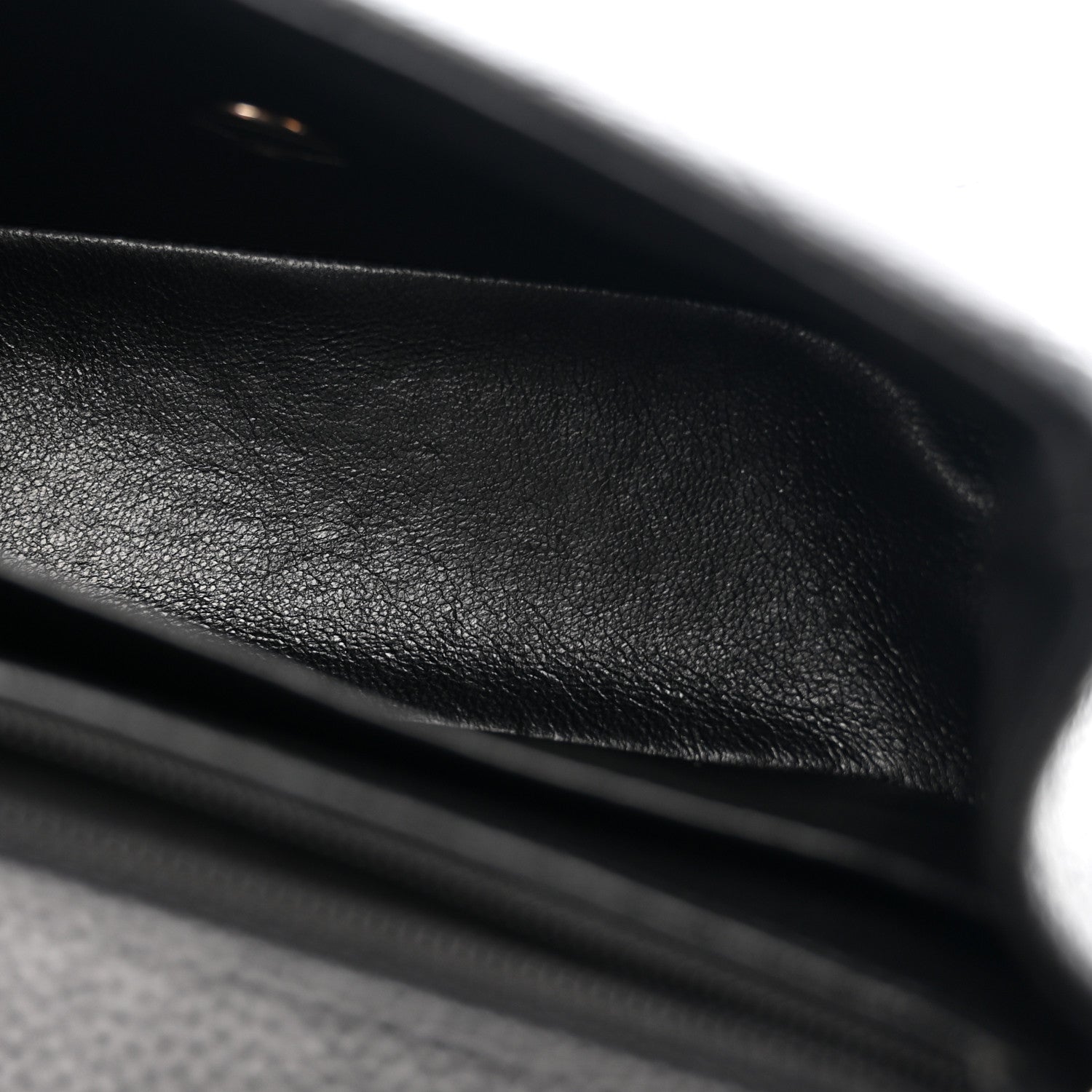 Caviar Quilted Mini Square Flap Black