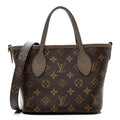 Monogram Neverfull Inside Out Bandouliere BB Dark Fango