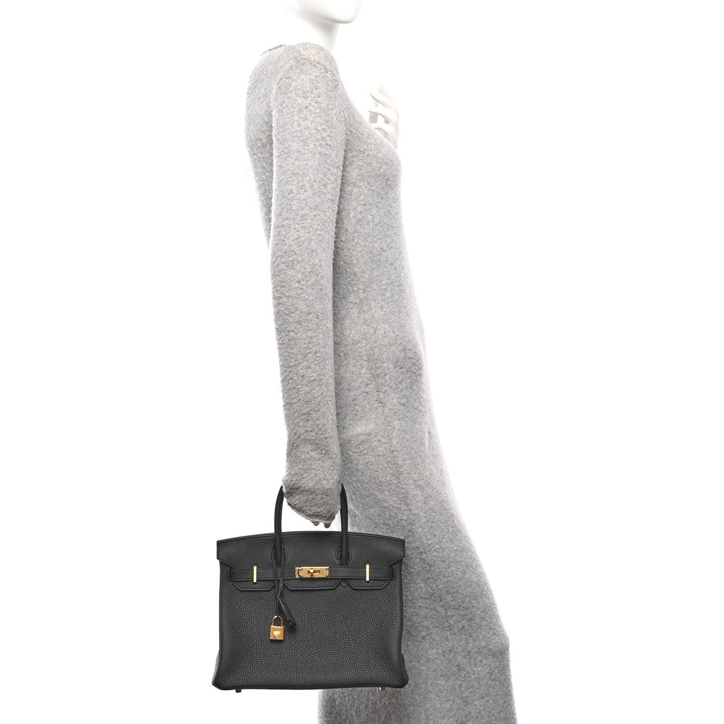 Togo Birkin 30 Black