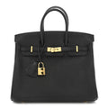 Togo Birkin 25 Black