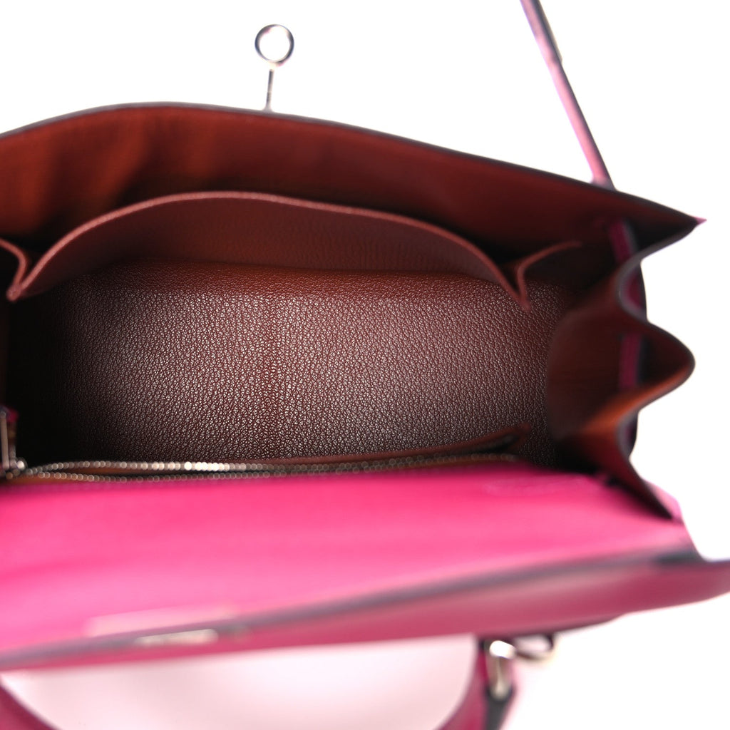 Epsom Verso Kelly Sellier 25 Rose Pourpre Sienne