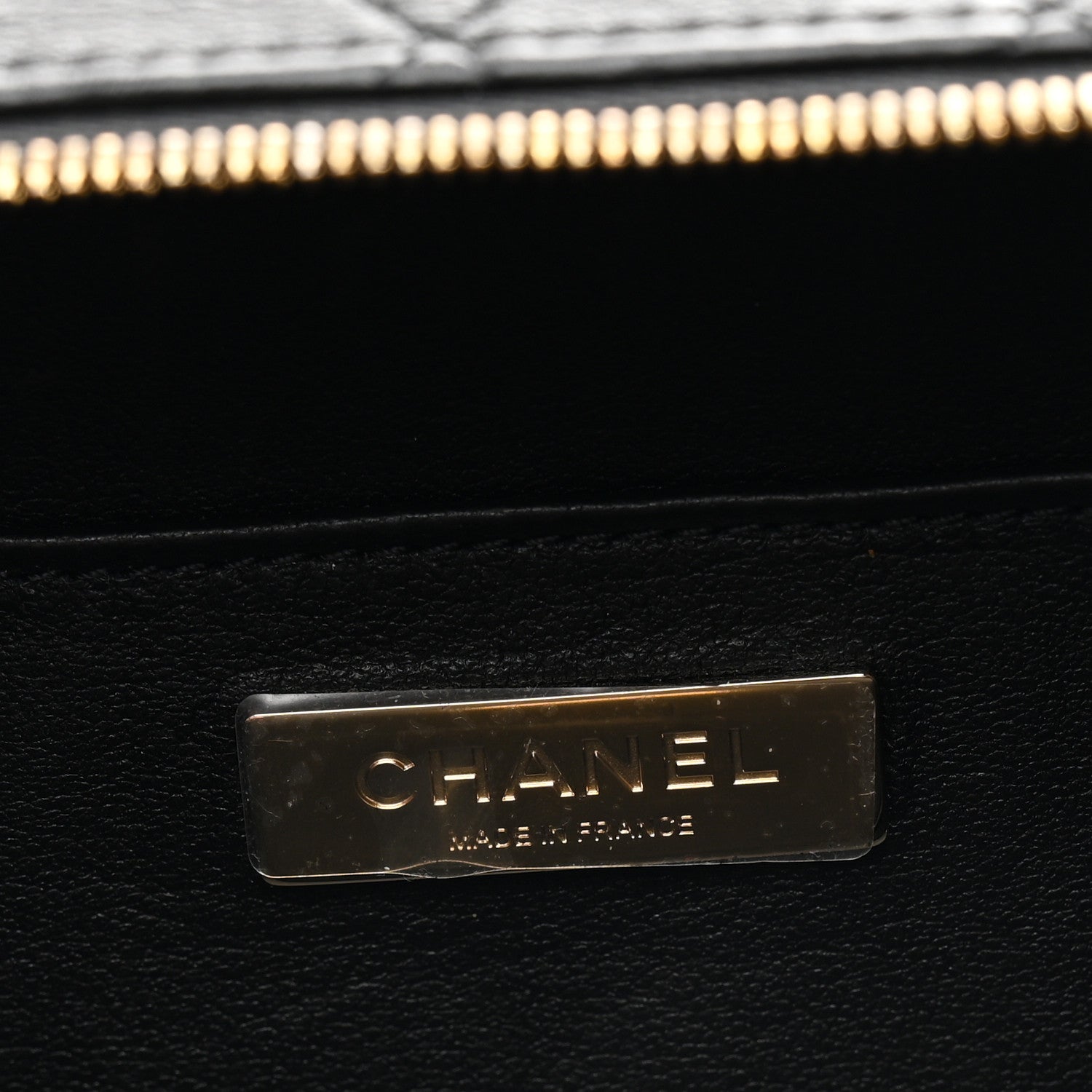 Lambskin Quilted Coco Click Bag Black