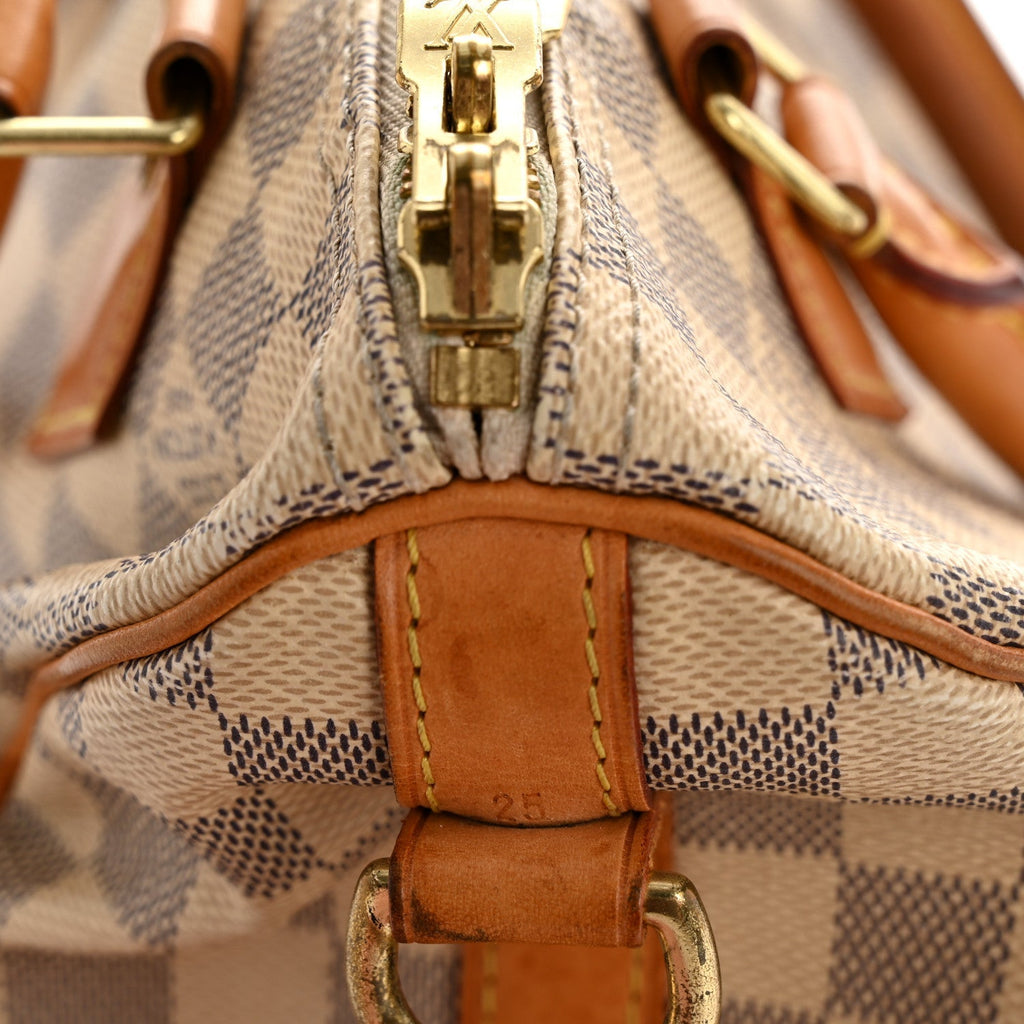 Damier Azur Speedy Bandouliere 25
