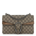 GG Supreme Monogram Small Dionysus Shoulder Bag Taupe