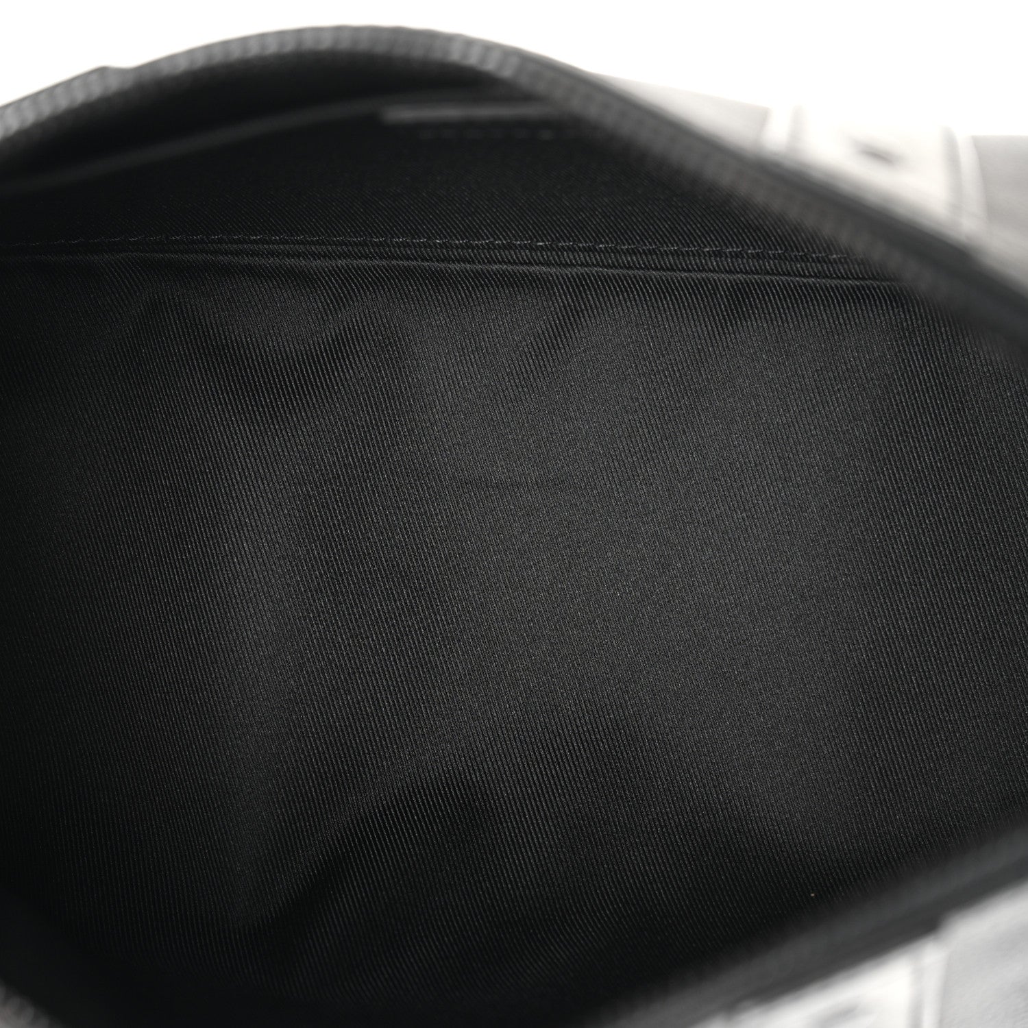 Grained Calfskin Aerogram City Keepall Black