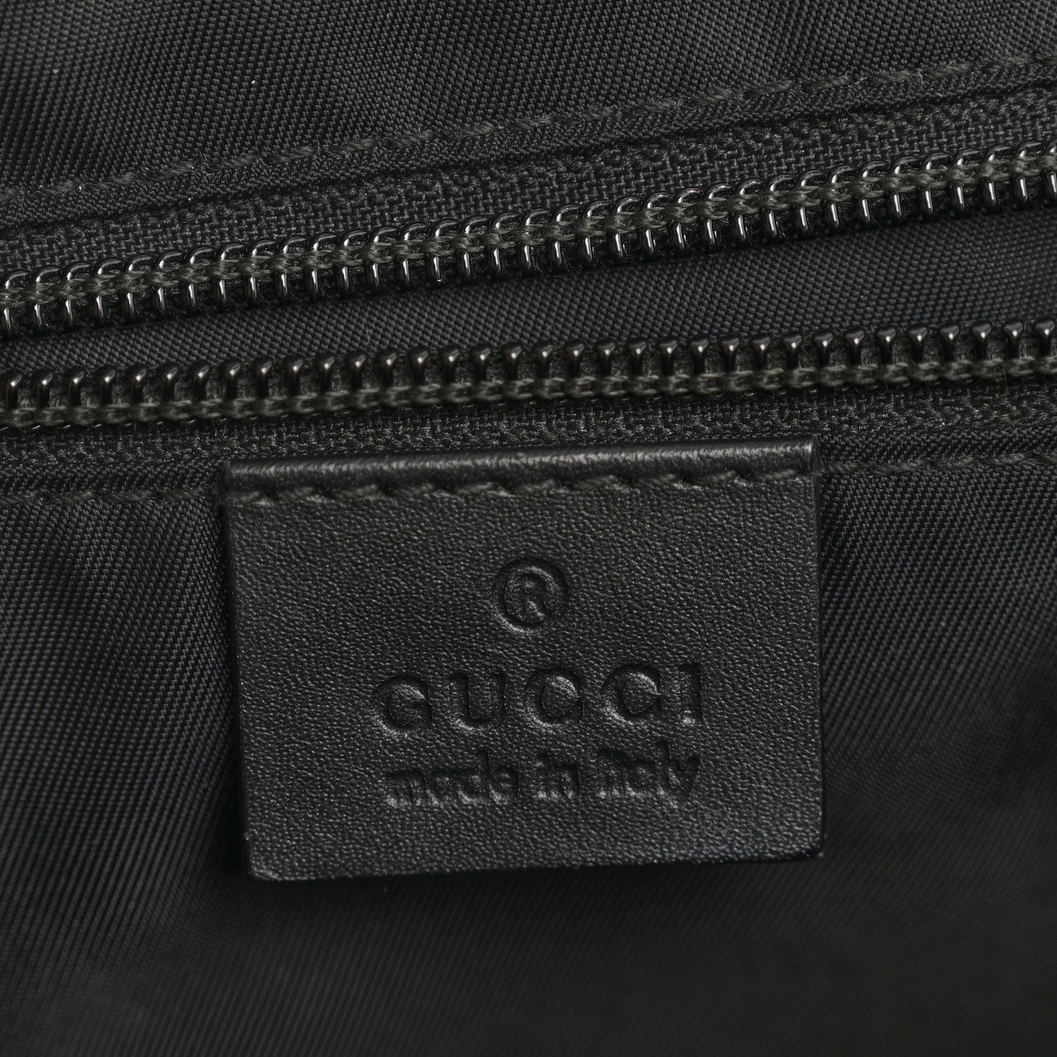 GG Supreme Monogram Web Flap Messenger Bag Black