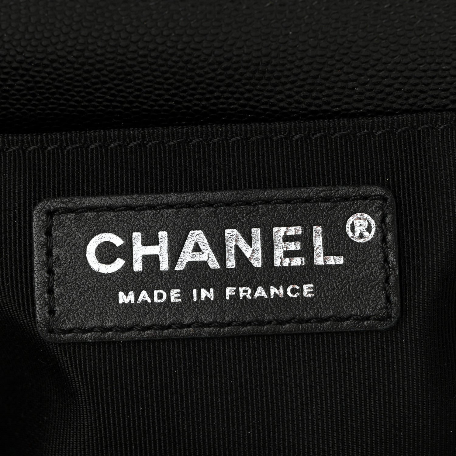 Caviar Quilted Small Boy Flap Black
