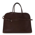 Polished Saddle Calfskin Soft Margaux Belt 15 Burgundy