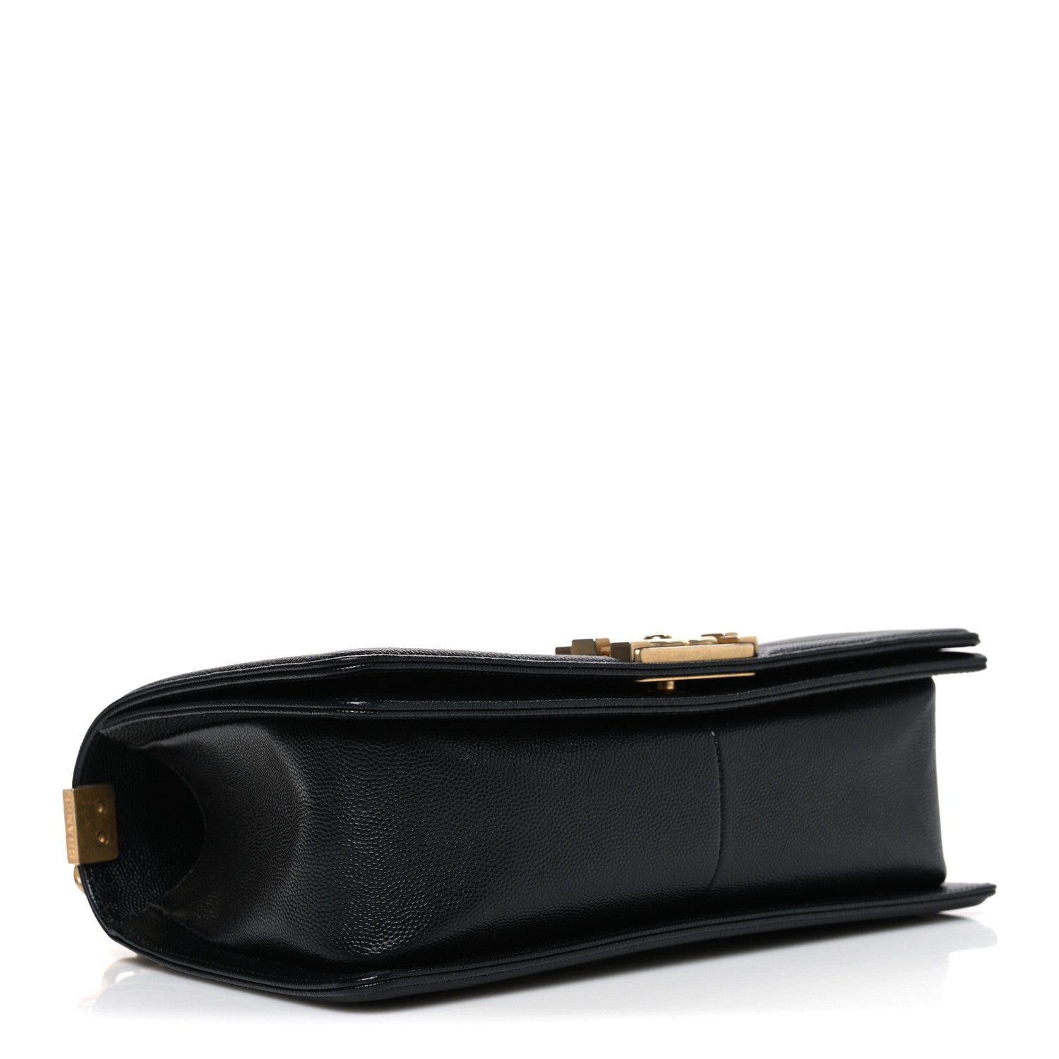 Caviar Quilted Medium Boy Flap Black