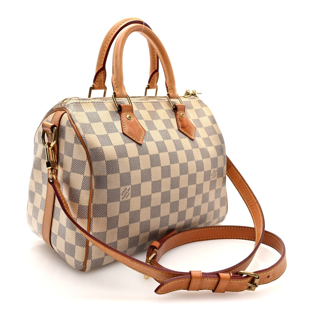 Damier Azur Speedy Bandouliere 25