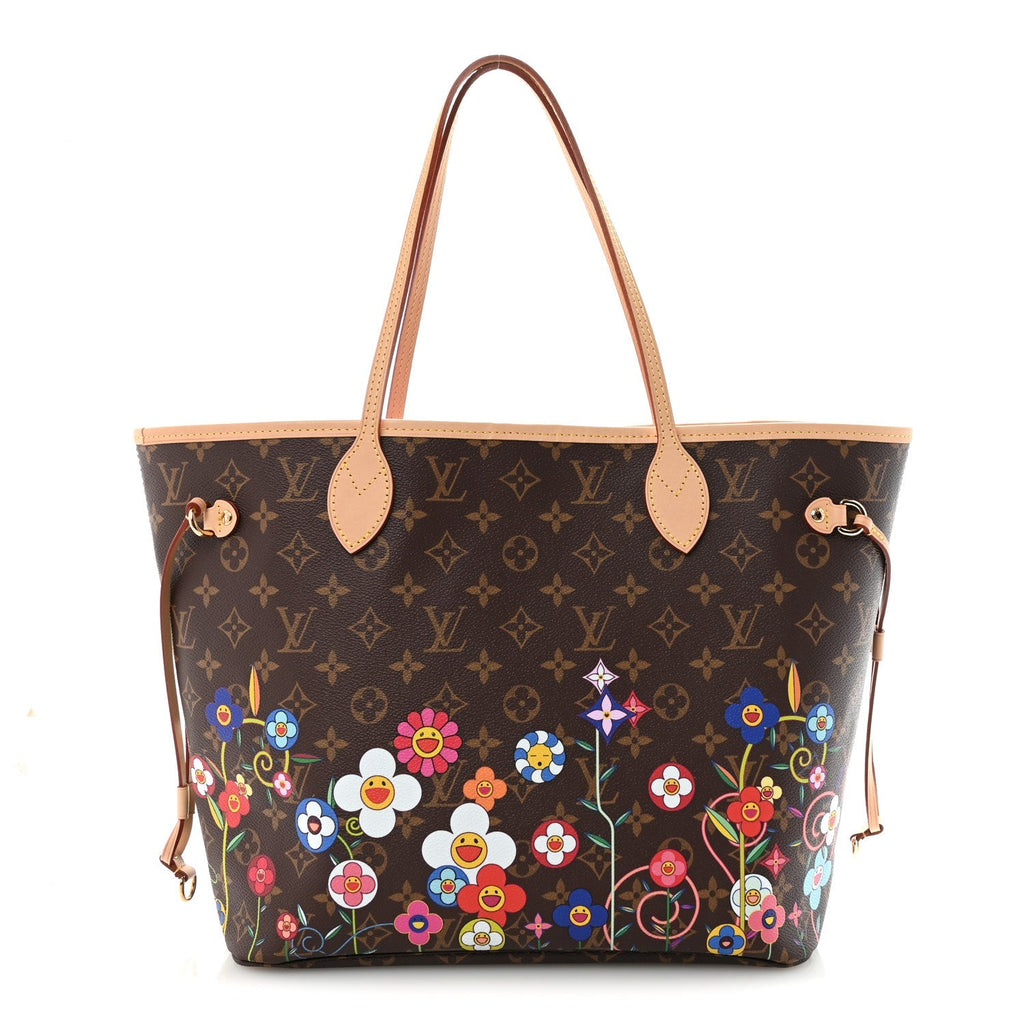 LV X TM Monogram Flowers Neverfull MM