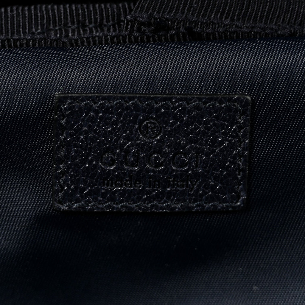 GG Supreme Monogram Web Medium Savoy Trolley Beige Blue