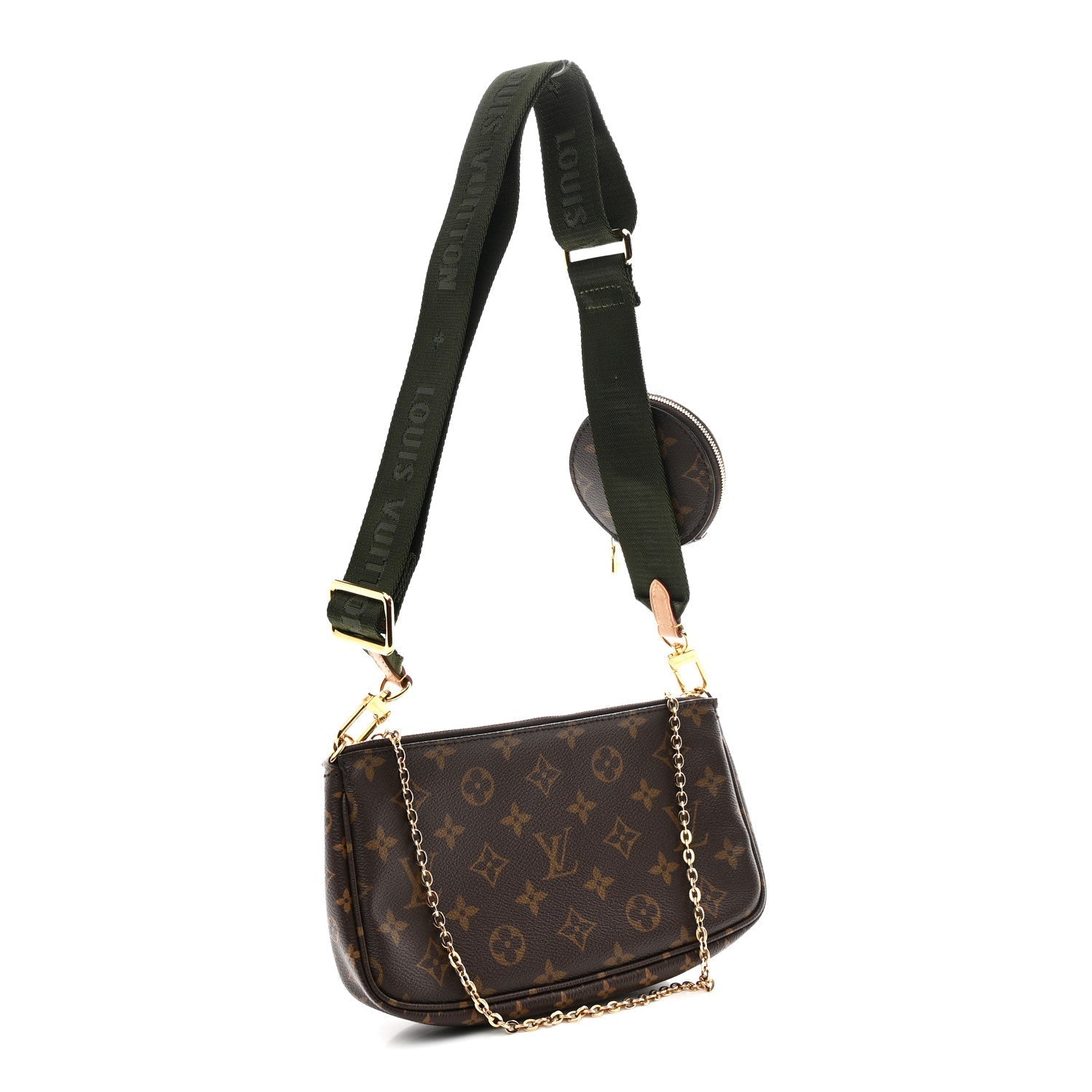 Monogram Multi Pochette Accessories Kaki