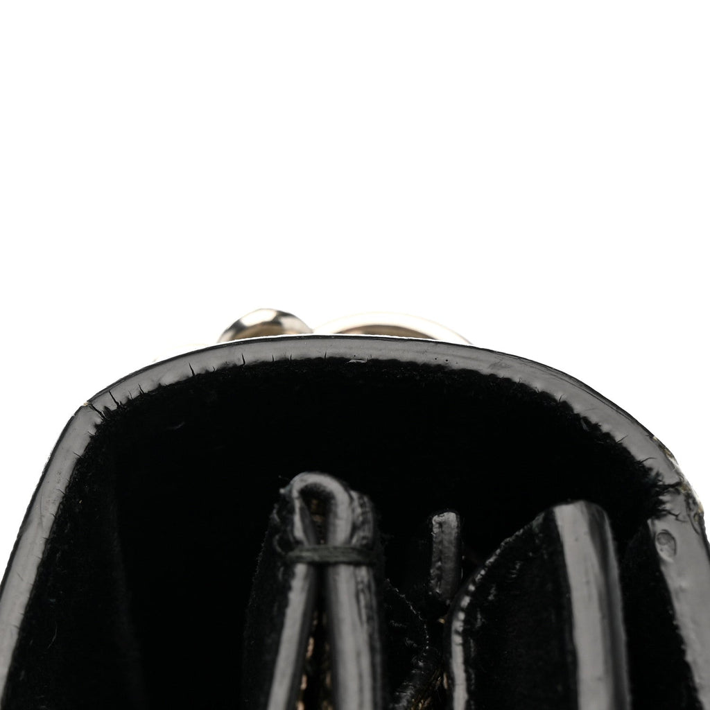 GG Supreme Monogram Medium Dionysus Shoulder Bag Black