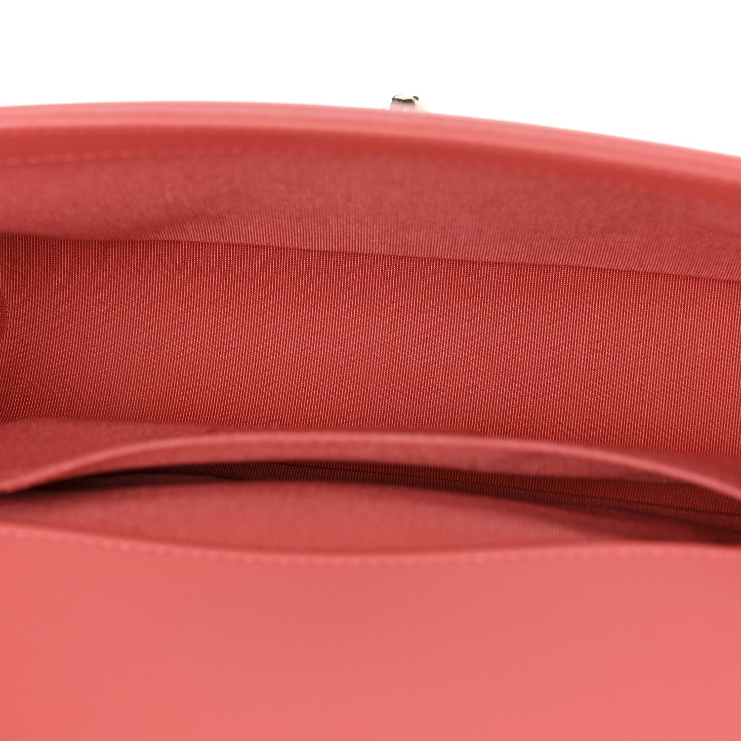 Calfskin Quilted Medium Boy Flap Coral