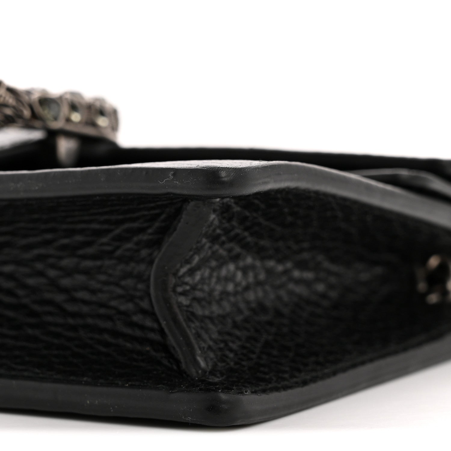 Calfskin Super Mini Dionysus Shoulder Bag Black