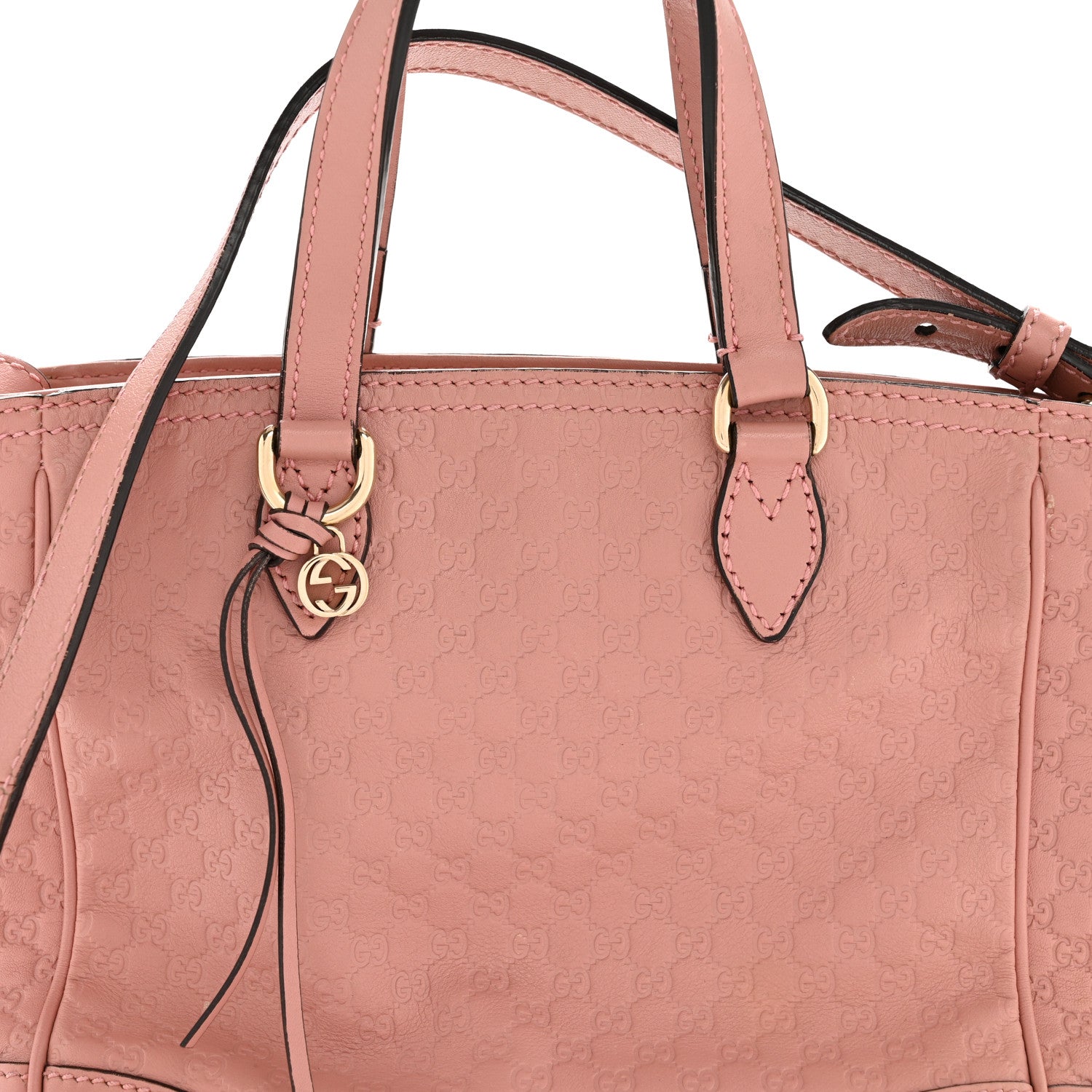 Microguccissima Small Bree Tote Soft Pink