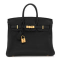 Togo Birkin 25 Black