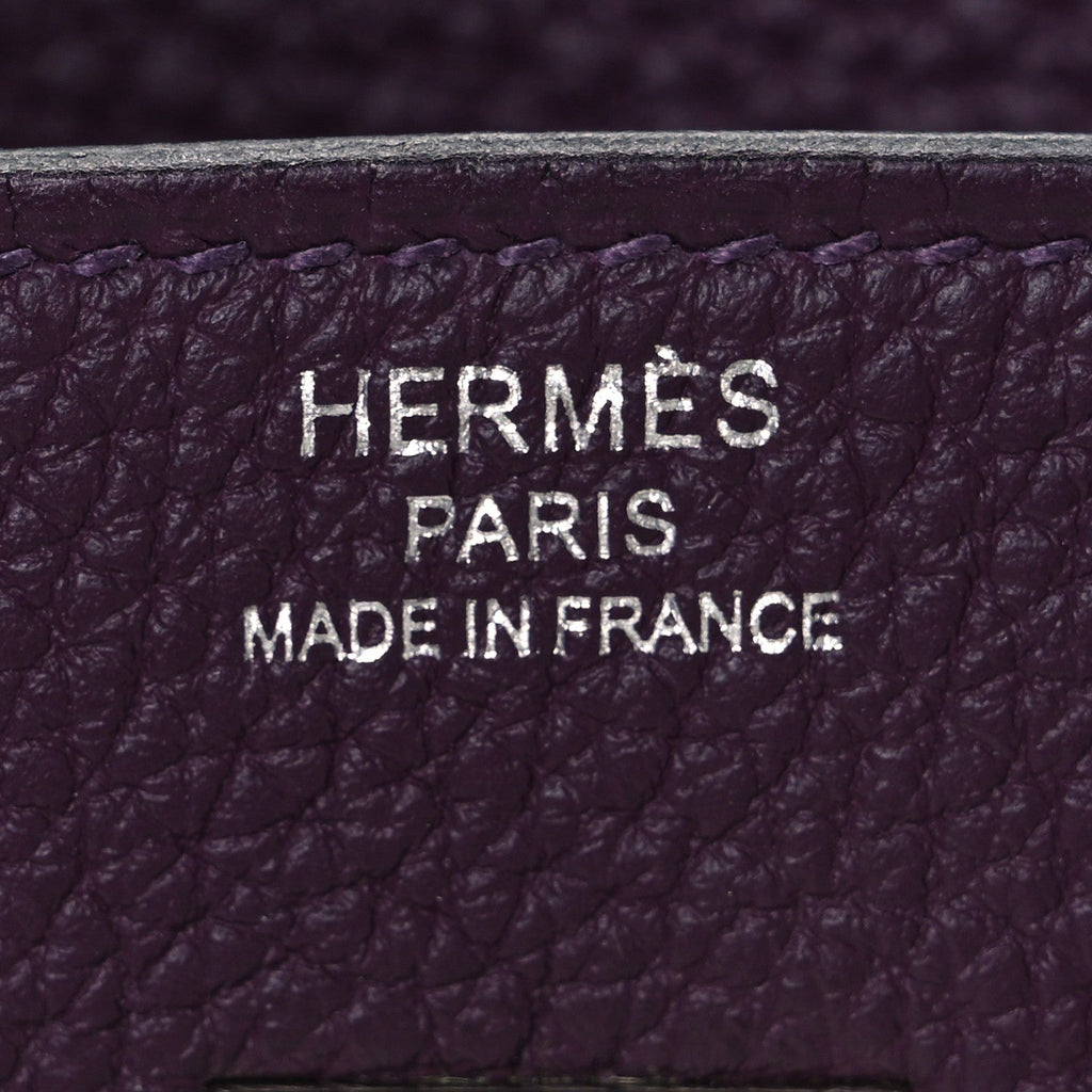 Togo Birkin 25 Cassis