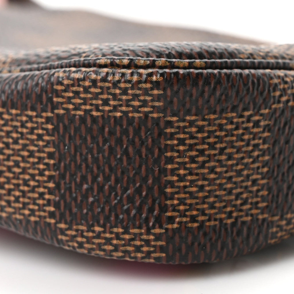 Damier Ebene 2020 Christmas Animation Big Wheel Mini Pochette Accessories Rose Ballerine