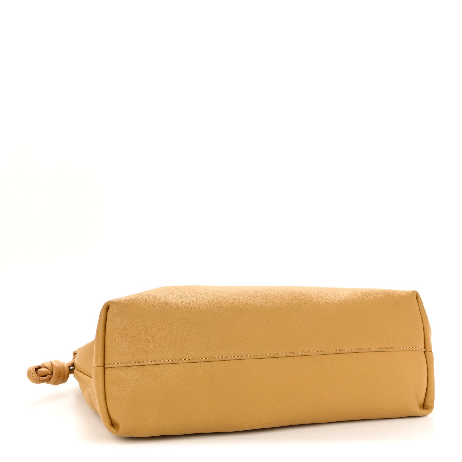 Mellow Nappa Donut Medium Chain Flamenco Knot Clutch Sahara