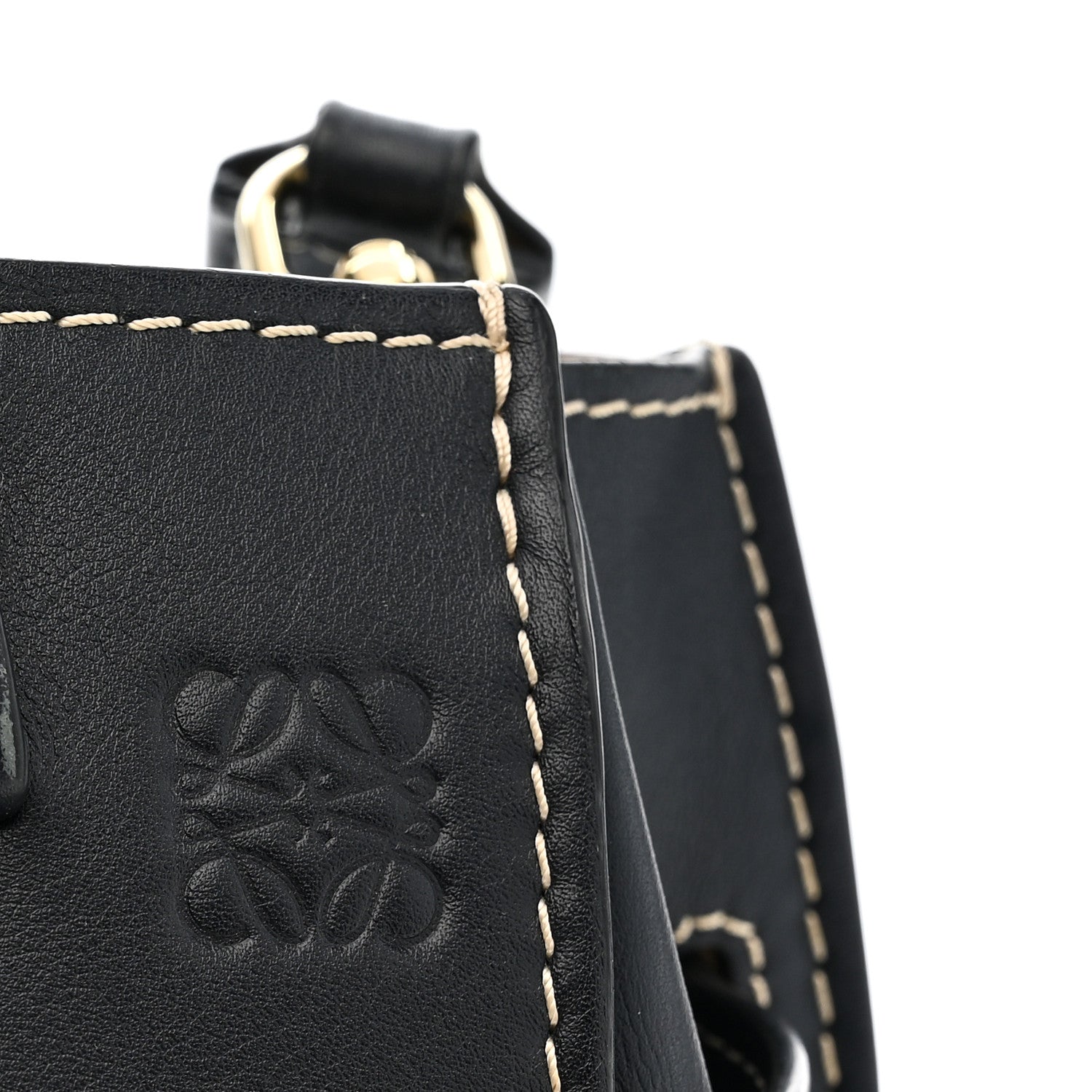 Calfskin Gate Tote Midnight Blue