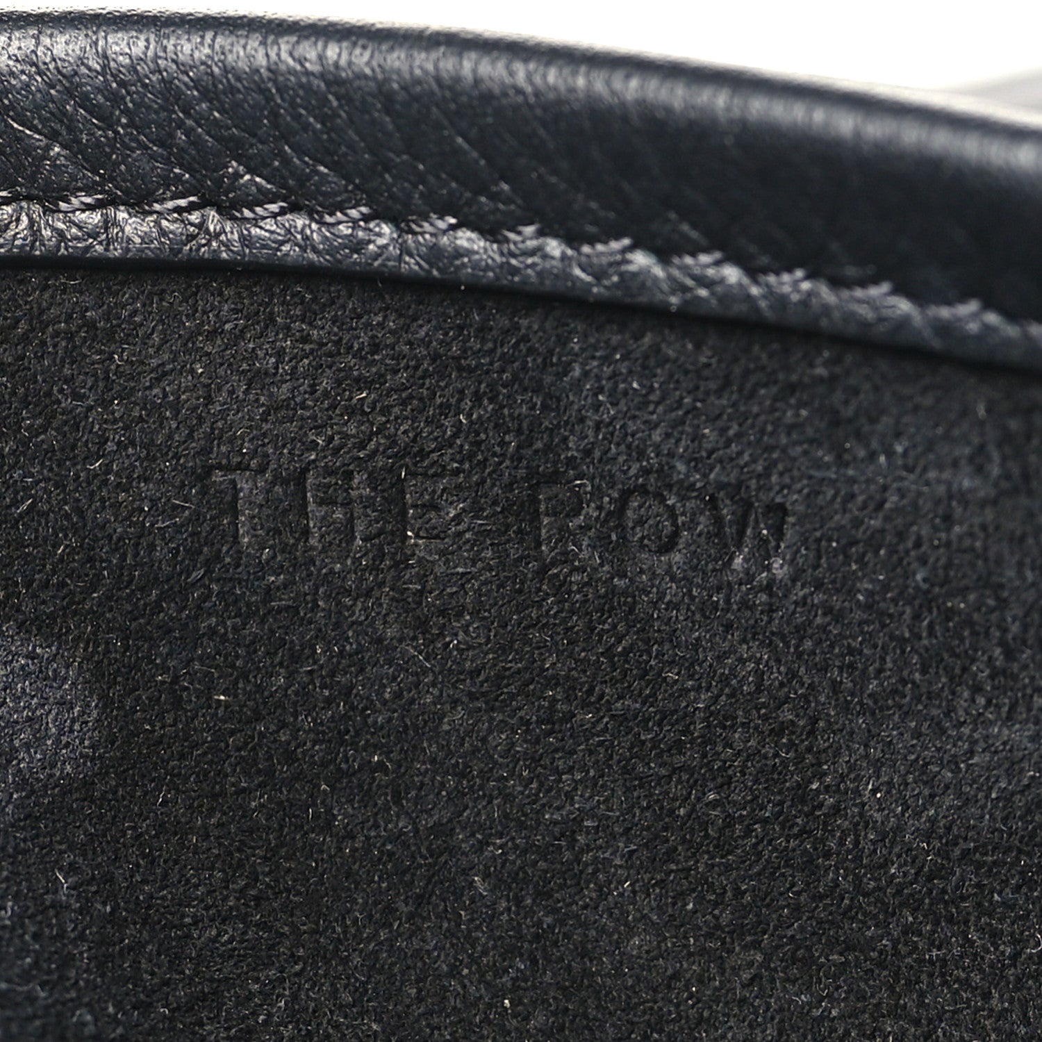 Grained Calfskin Park Tote Three Black