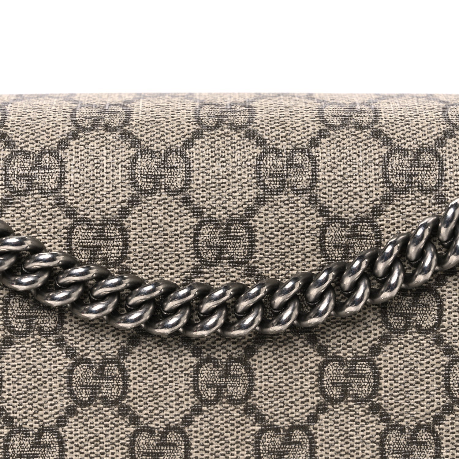 GG Supreme Monogram Medium Dionysus Shoulder Bag Taupe