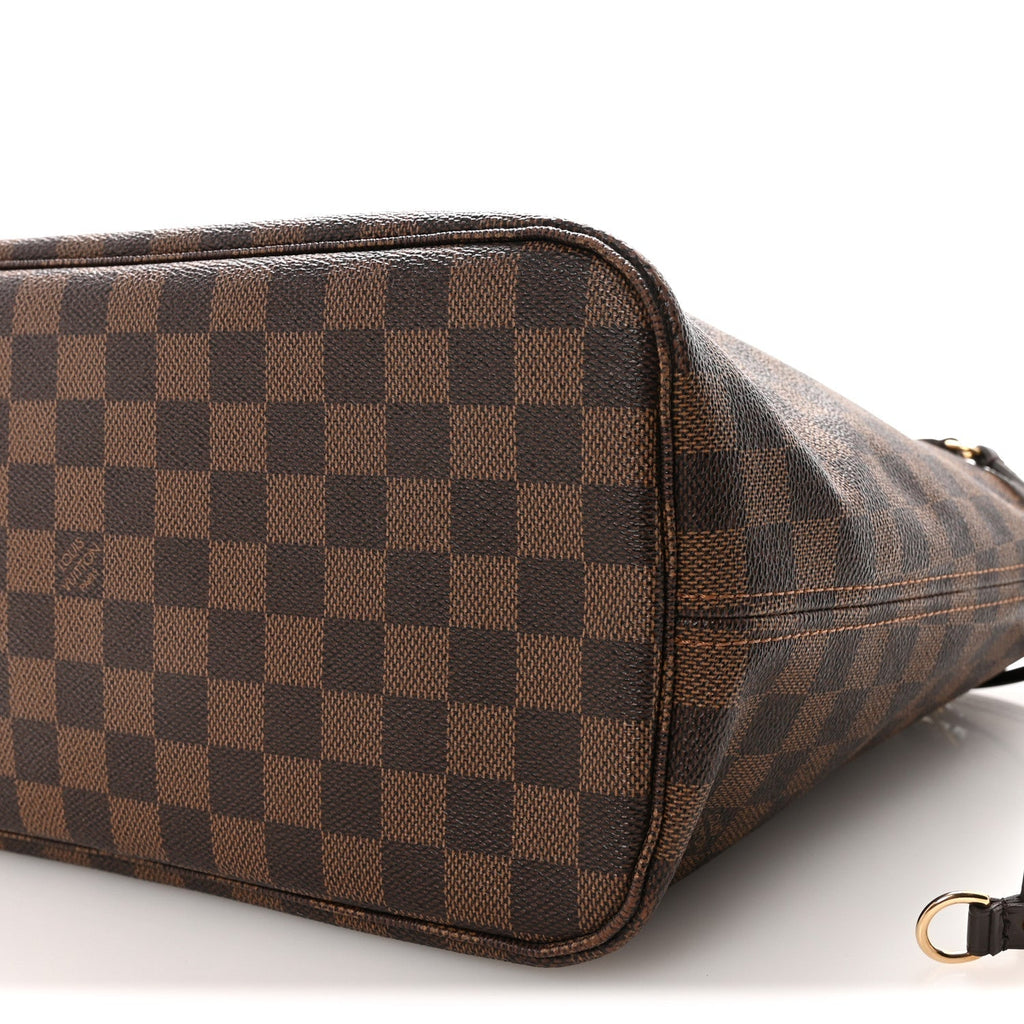 Damier Ebene Neo Neverfull MM Rose Ballerine
