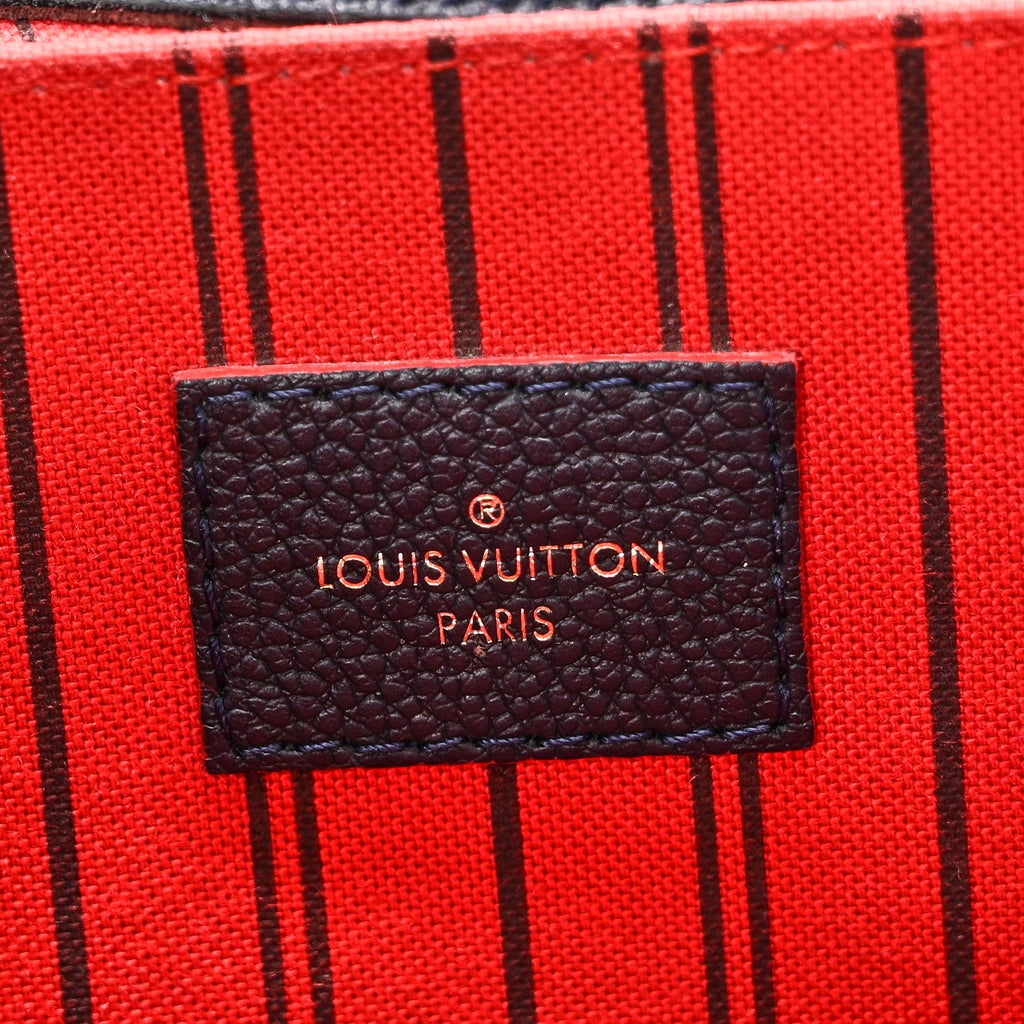 Empreinte Pochette Metis Marine Rouge