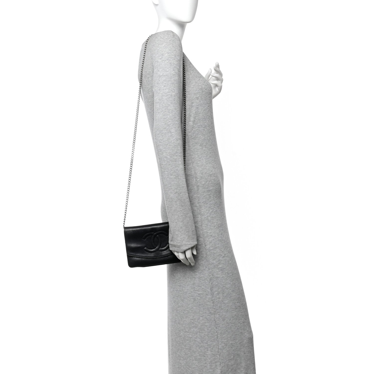 Caviar Timeless CC Wallet On Chain WOC Black