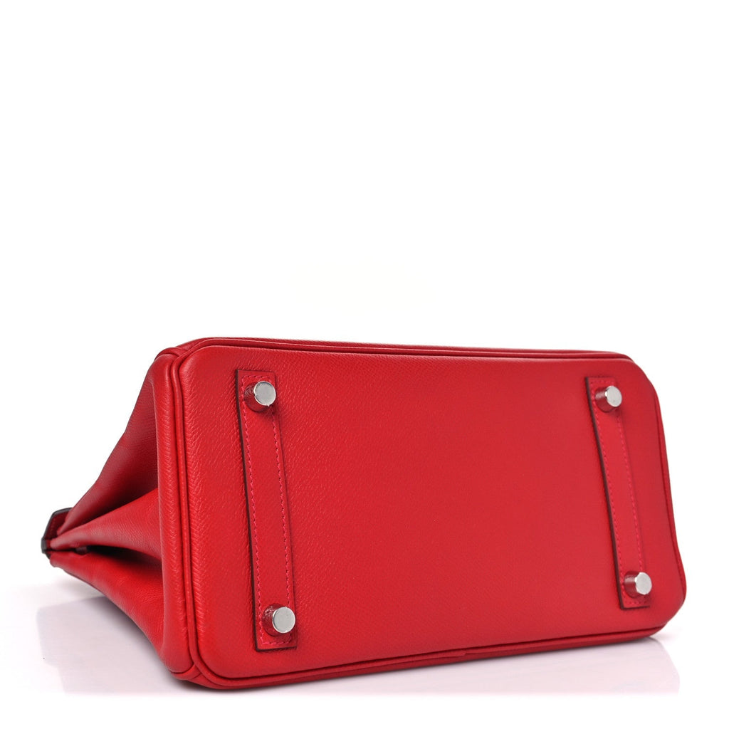 Epsom BIRKIN 25 Rouge Casaque