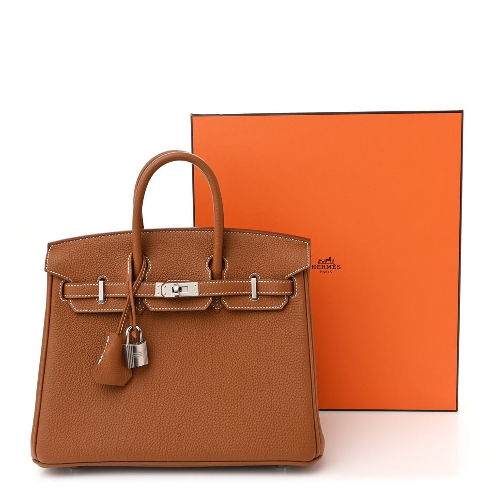 Togo Birkin 25 Gold