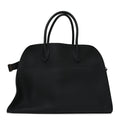 Matte Grained Calfskin Soft Margaux 15 Black