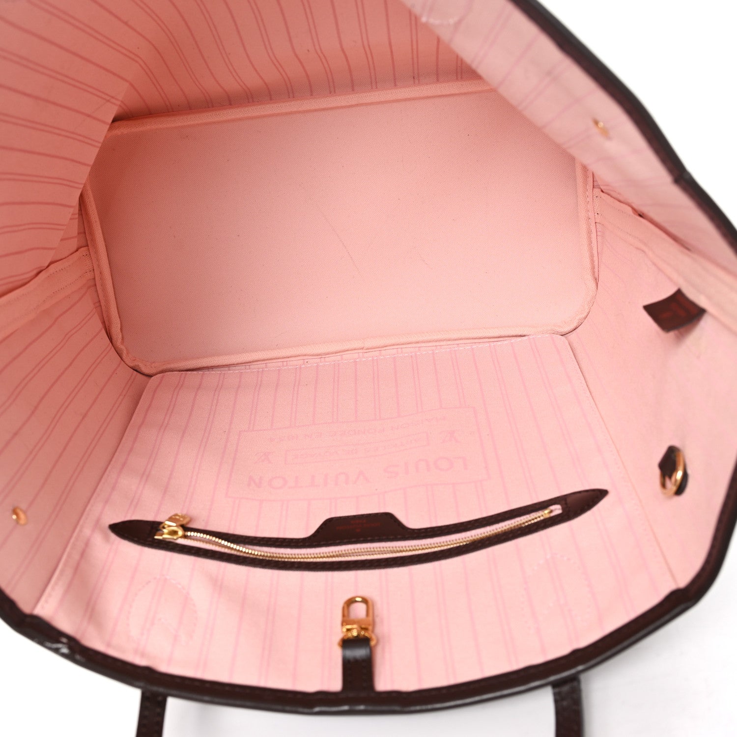 Damier Ebene Neo Neverfull MM Rose Ballerine