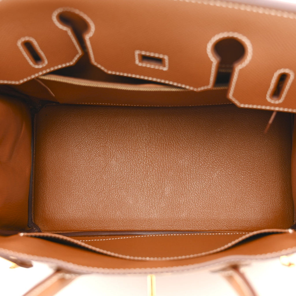 Epsom Birkin 30 Gold