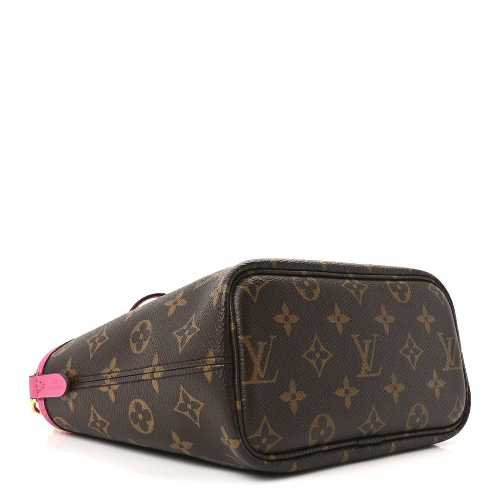 Monogram Neverfull Inside Out Bandouliere BB Rose Pondichery