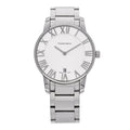 Stainless Steel 37mm Atlas 2-Hand Quartz Watch