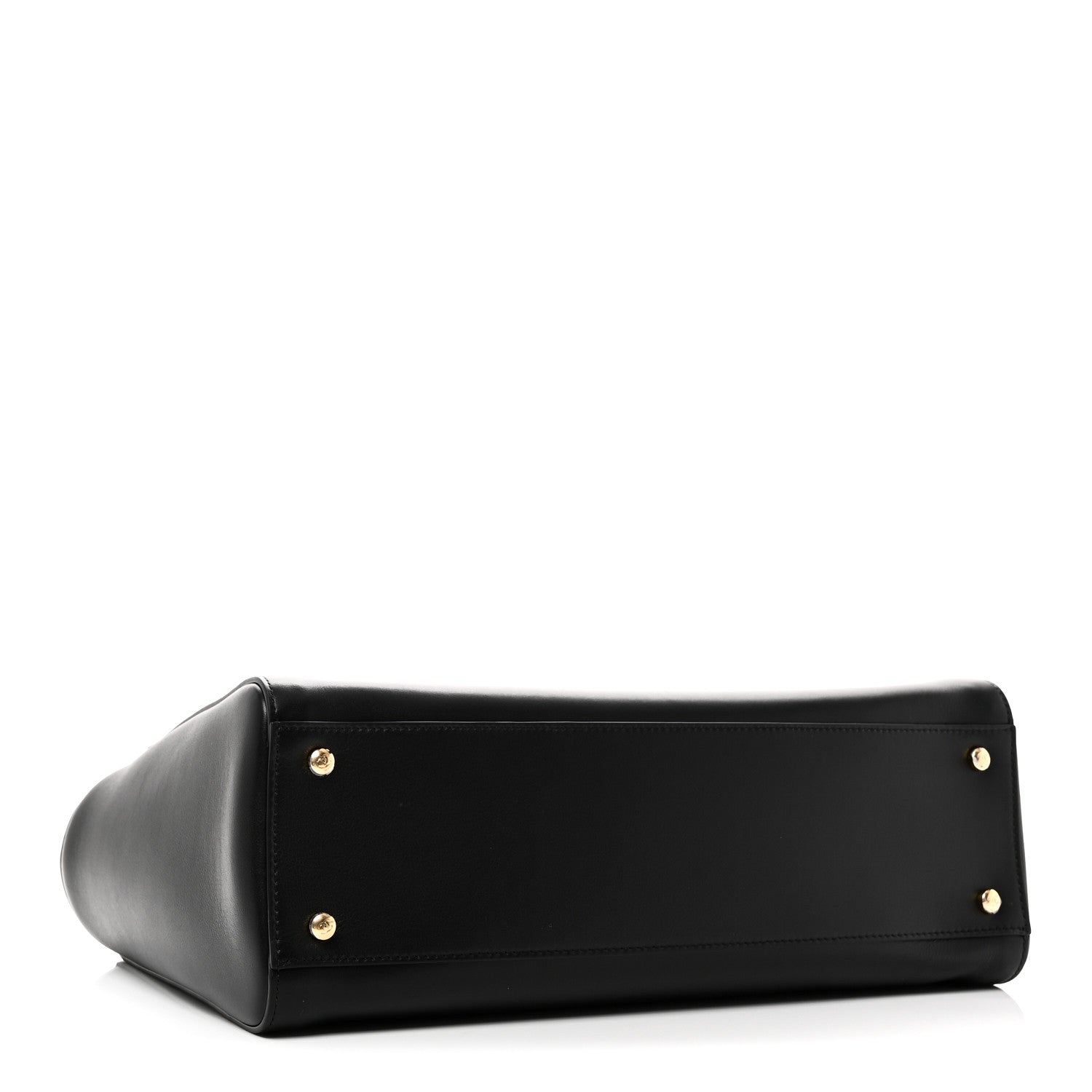 Calfskin Archetype Small Shopping Tote Black