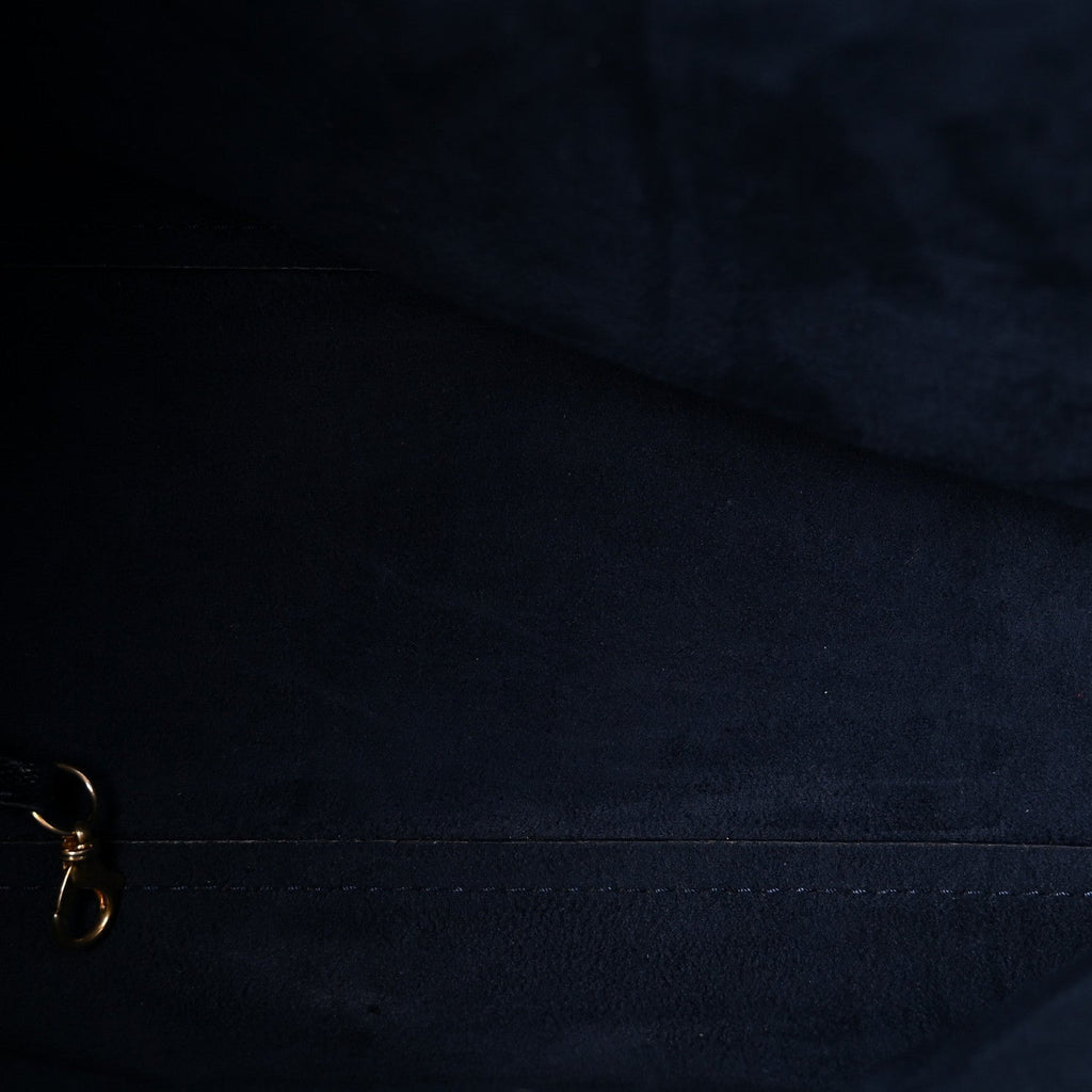 Caviar Small Studded Deauville Tote Navy